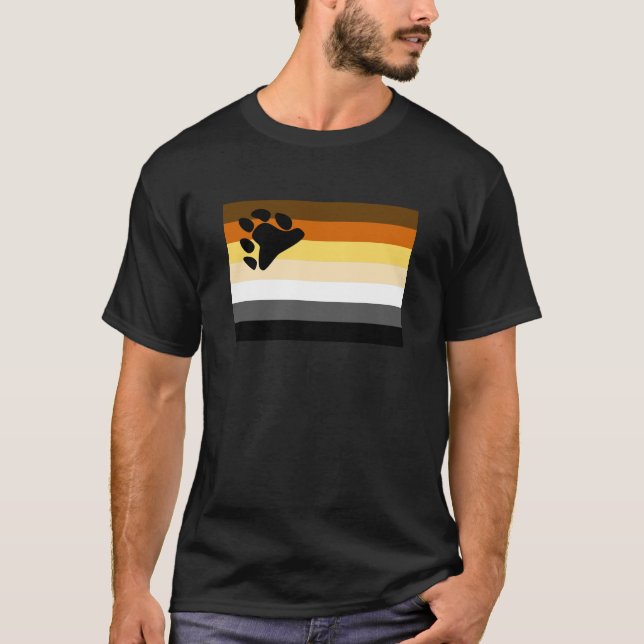 OFFICIAL BEAR PRIDE FLAG T-Shirt (Front)