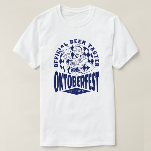 Official Beer Taster Oktoberfest T_Shirt