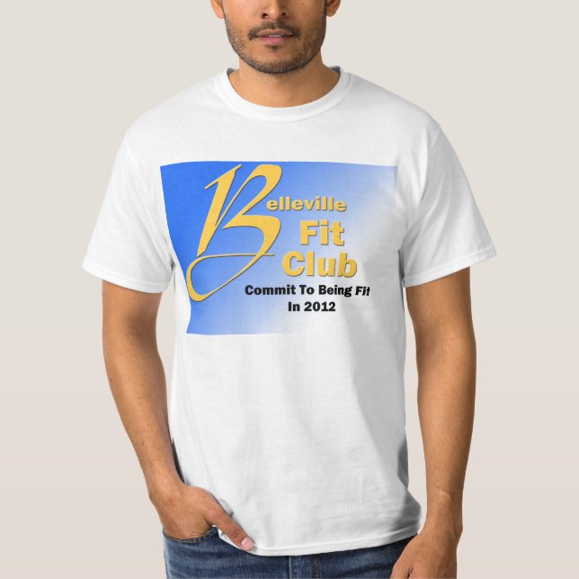 Official Belleville Fit Club Tshit T-Shirt (Front)