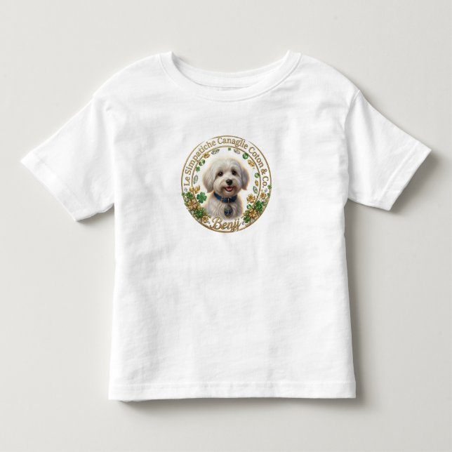 Official Benji T-Shirt - Coton Detectives (Front)