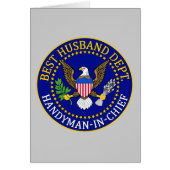 Official Best Husband Department Seal (Front)