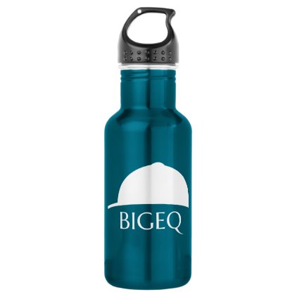 Official BIGEQ Blue Green Water Bottle