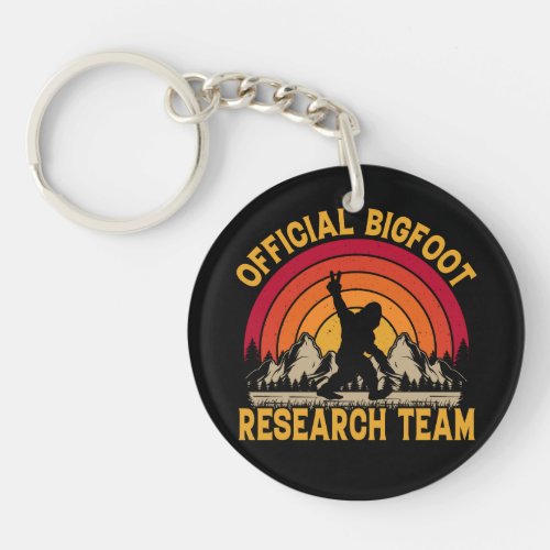 Official Bigfoot Research Team Keychain