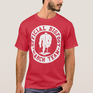 Official Bigfoot Sasquatch Search Team Merchandise T-Shirt