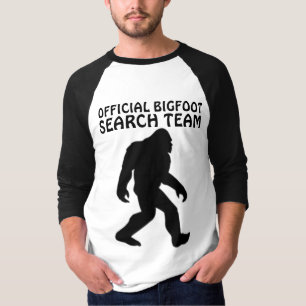 OFFICIAL BIGFOOT SEARCH TEAM Funny T-shirts