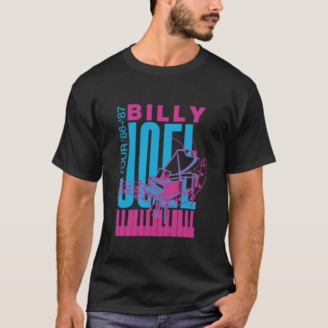 Official Billy Joel The Bridge Tour T-Shirt (Front)