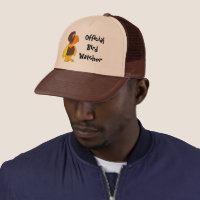 Cartoon Bird Trucker Hat, Baseball Cap with Mesh, Adjustable Hats for Men  Women Black