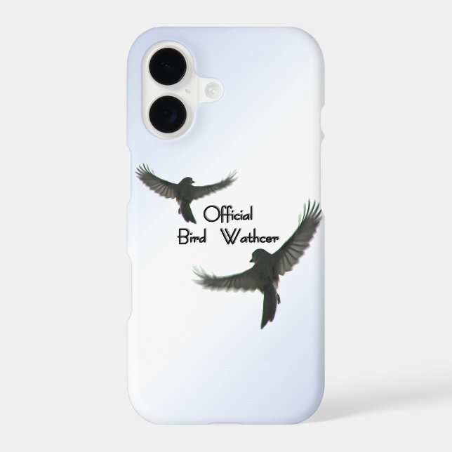 Official Bird Watcher Iphone Case (Back)