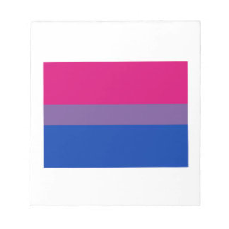 OFFICIAL BISEXUAL PRIDE FLAG NOTEPAD