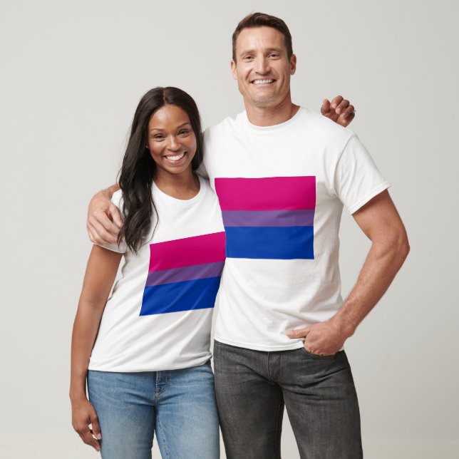 OFFICIAL BISEXUAL PRIDE FLAG T-Shirt (Unisex)