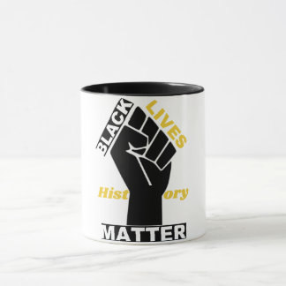 Official Black Lives Matter USA Flag collection 3 Mug