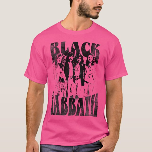 Official Black Sabbath Group Photo T-Shirt (Front)