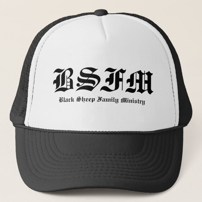 Official Black Sheep Family Ministry Trucker Hat (Front)
