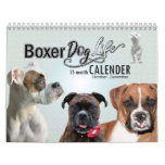 Official Boxer Dog Life - 15 Month Dog Calendar