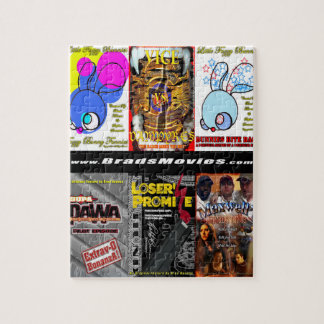 Official BradsMovies Promotional Poster Design on Jigsaw Puzzle