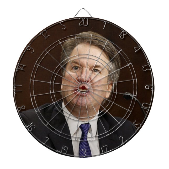 Official Brett Kavanaugh Dart Board (Front)