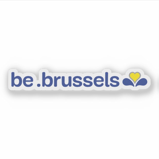 Official Brussels-Capital Region logo v2,Belgium Sticker (Front)