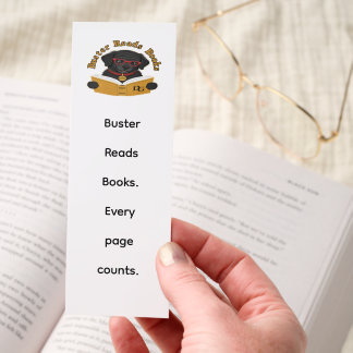 Official Buster Reads Bookmark