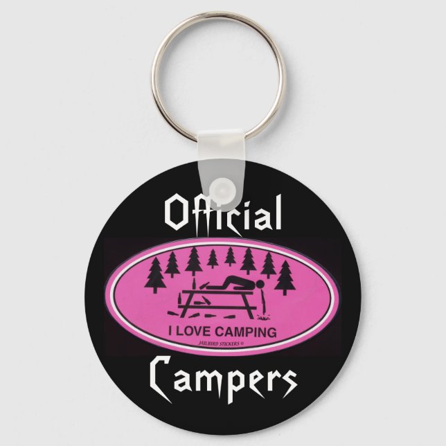 Official, Campers Keychain (Front)