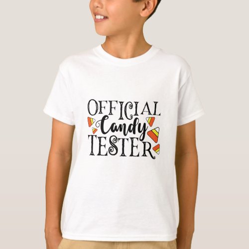Official Candy Tester Cute Halloween Funny T_Shirt