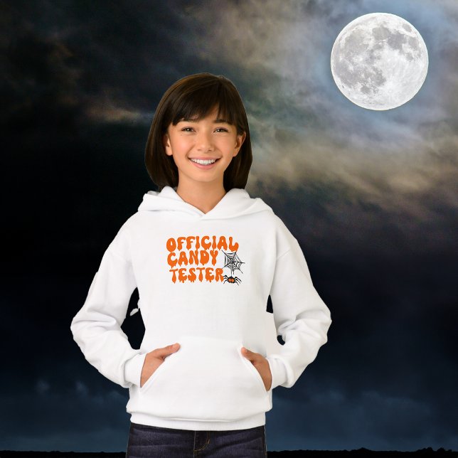 Official Candy Tester Halloween Slogan Hoodie (Creator Uploaded)
