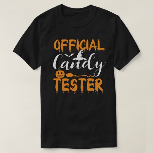 Official Candy Tester Hallowen T_Shirt