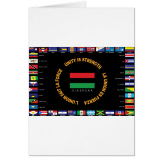 Official Caribbean Unity Flag Cards