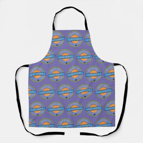 Official Cat Lover    Apron