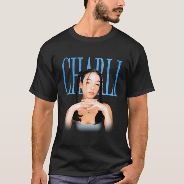 Official Charli D'Amelio Glitter Braid T-Shirt (Front)