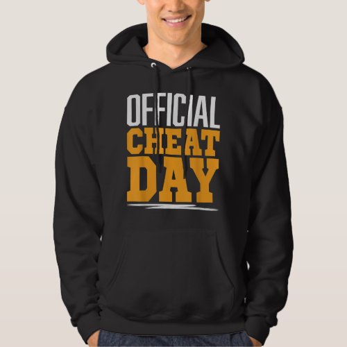 Official Cheat Day Shirt Funny Fitness Gym Diet Ch