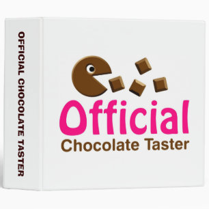 Official Chocolate Taster (2.0) 3 Ring Binder