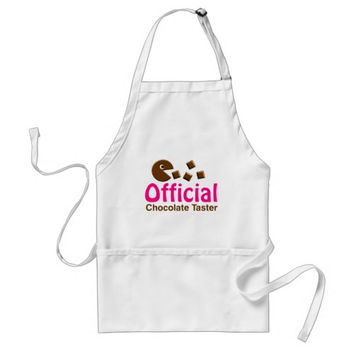 Official Chocolate Taster Adult Apron