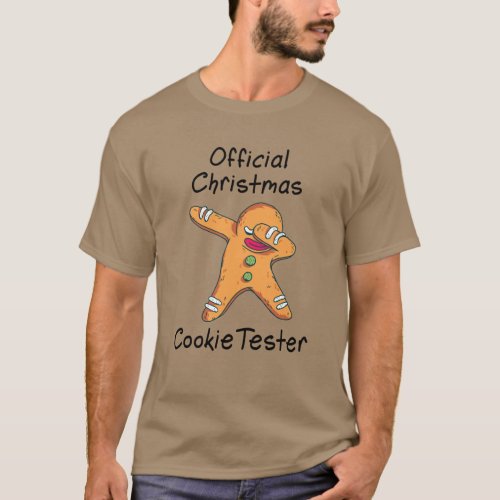 Official Christmas cookie tester T_Shirt