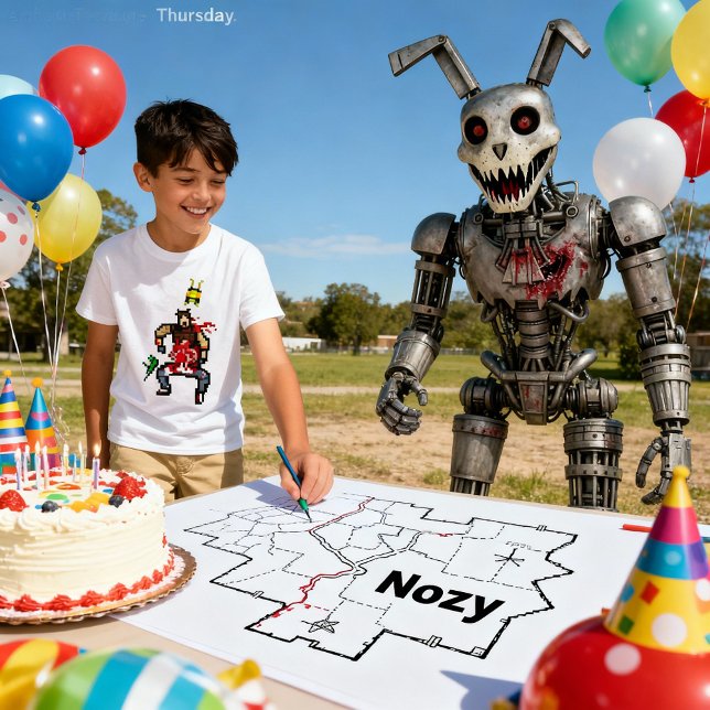 Official Citra Nosey Robot Shirt (Creator Uploaded)