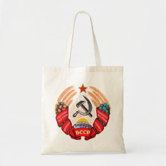 Official Coat of arms of Belarus Heraldry Symbol Tote Bag