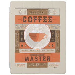 Official Coffee Brew Master iPad Smart Cover