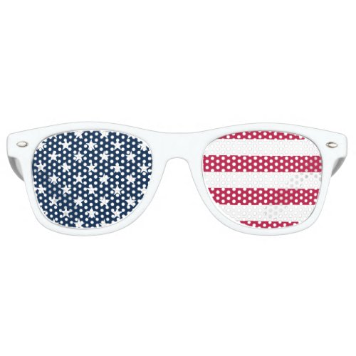 Official Colors USA Flag Party Glasses