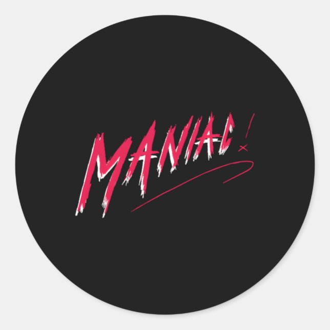 Official Conan Gray Iac Classic Round Sticker (Front)