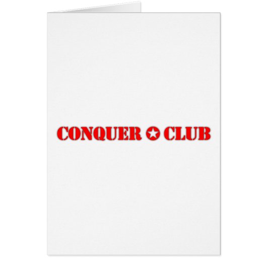 Official Conquer Club (Front)