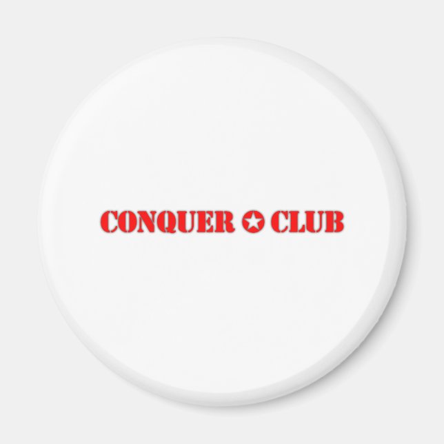 Official Conquer Club Magnet (Front)