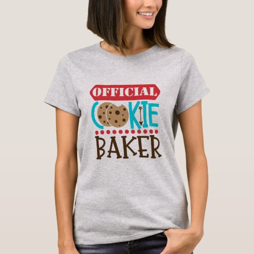 Official Cookie Baker Christmas T_Shirt