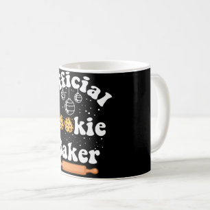 Official Cookie Baker Cookie Lovers Christmas Coffee Mug