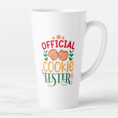 Official Cookie Taster Latte Mug