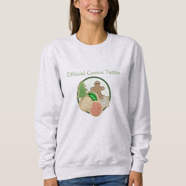 Official Cookie Taster Sweatshirt (Front)