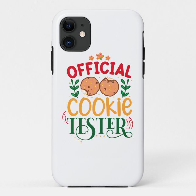 Official Cookie Tester Case-Mate iPhone Case (Back)