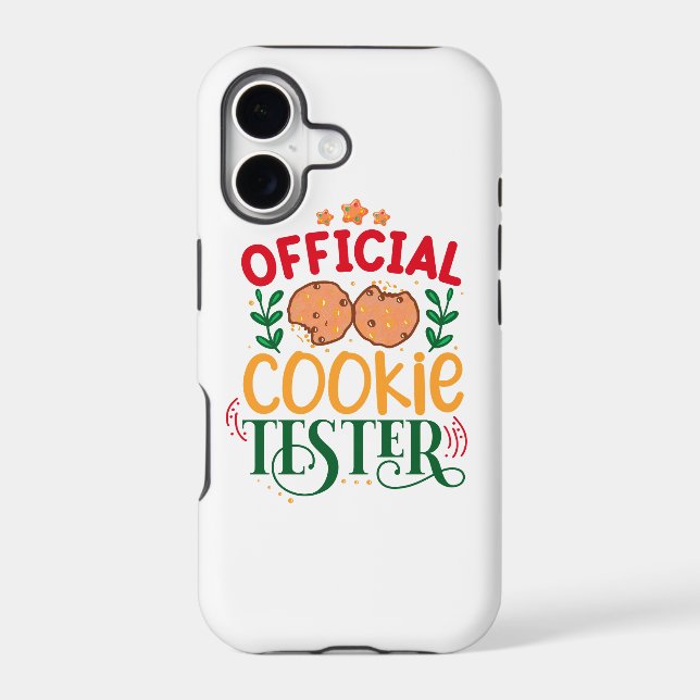 Official Cookie Tester Iphone Case (Back)
