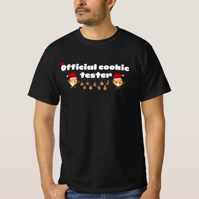 official cookie tester T-Shirt (Front)