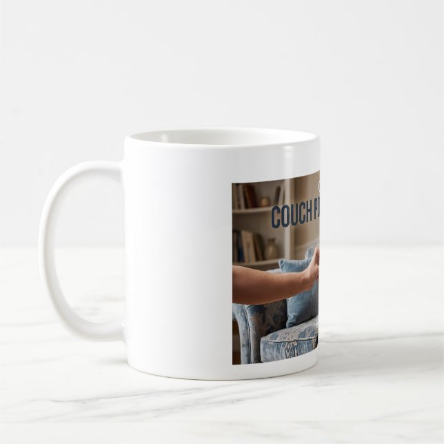 Official Couch Potato French Bulldog Cute Funny Do Coffee Mug (Left)