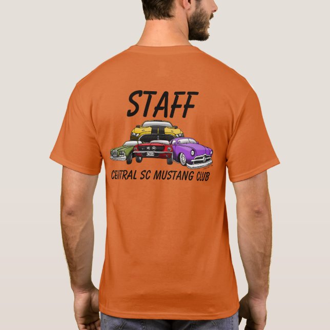 Official CSCMC Car Show Staff T-Shirt (Back)