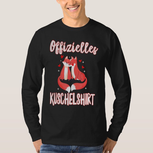 Official Cuddly For Lounging And Cuddling T-Shirt (Front)